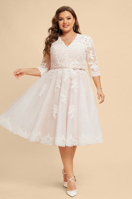 Robe de Soirée Nuptiale Éthérée - gallery 5