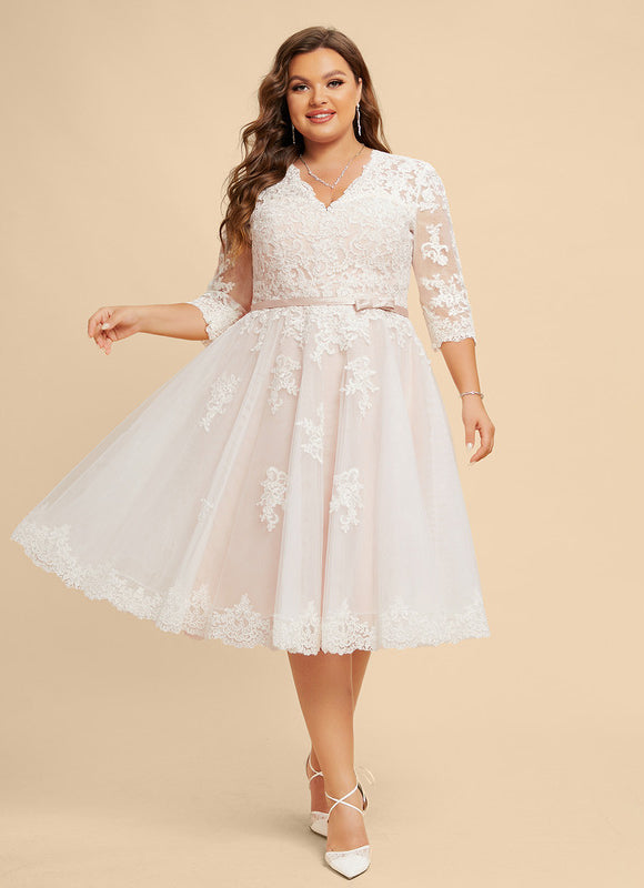 Robe de Soirée Nuptiale Éthérée - gallery 5