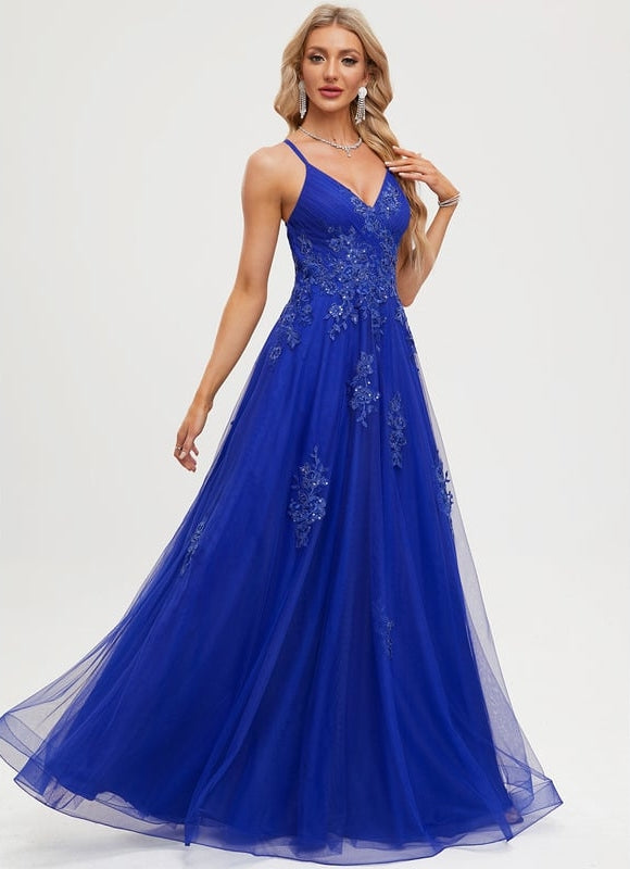 Robe de Soirée Étoile Céleste