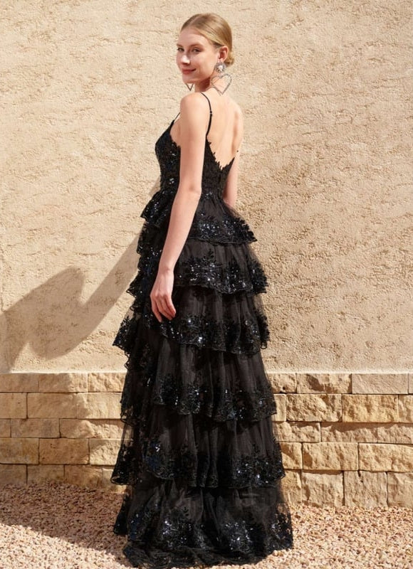 Robe de Soirée Nocturne Éclatante - gallery 6