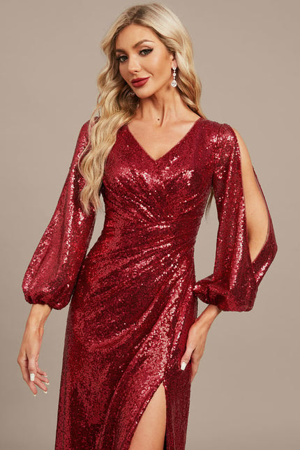 Robe de Soirée Éclat Rubis - gallery 1
