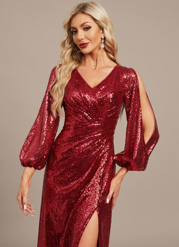Robe de Soirée Éclat Rubis - gallery 1