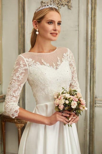 Robe de Soirée Étoile De Dentelle - gallery 1