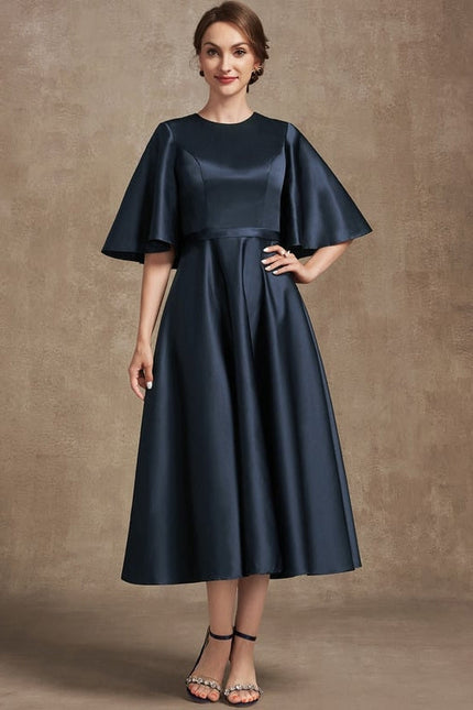 Robe de Soirée Nuit Étoilée Satin - gallery 1