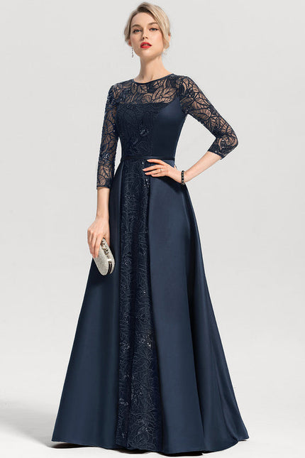 Robe de Soirée Satin Éclipse - gallery 3