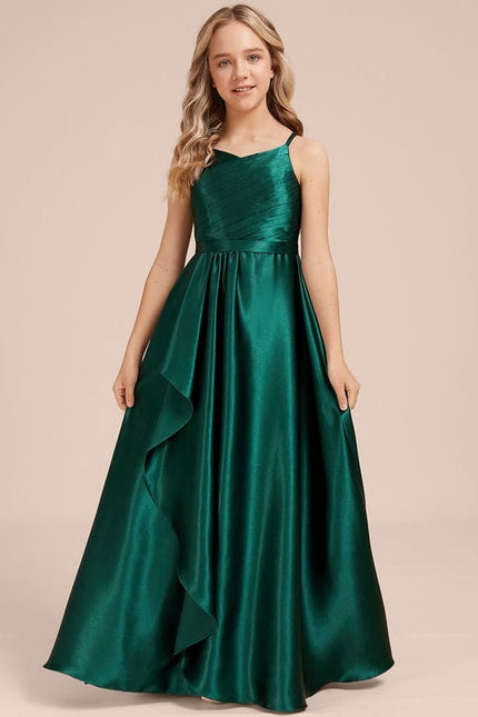 Robe de Soirée Satin Fluide