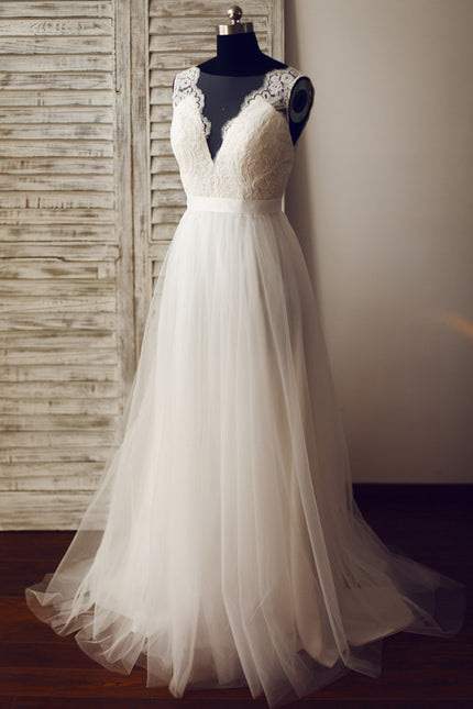 Robe de Soirée Élégance Tulle Flottant - gallery 1