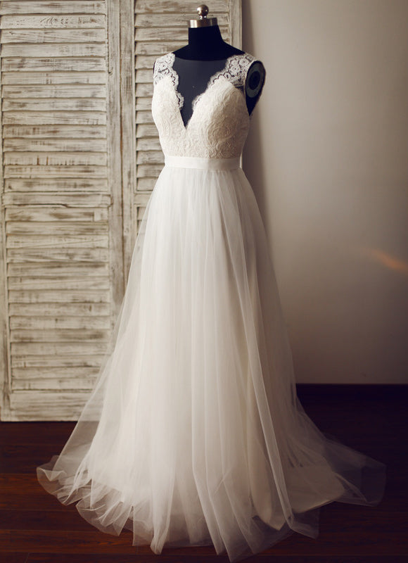 Robe de Soirée Élégance Tulle Flottant - gallery 1