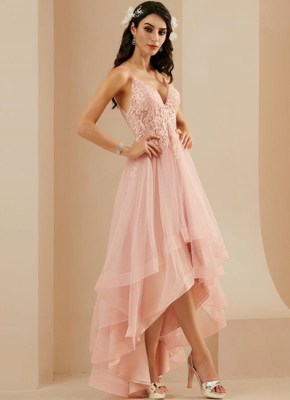 Robe de Soirée Rêve Rosé Éthéré - gallery 3