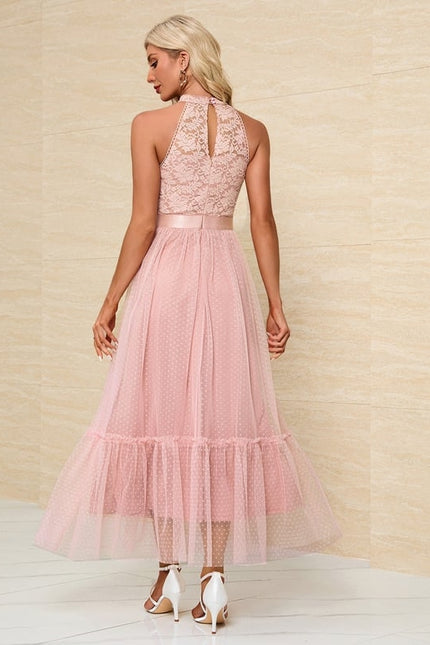 Robe de Soirée Douceur Poudrée - gallery 1