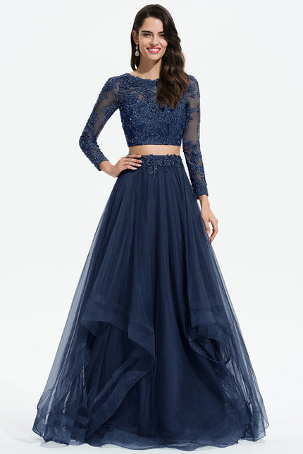 Robe de Soirée Rêve Poudré Tulle