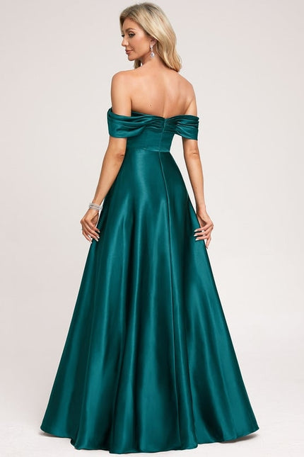 Robe de Soirée Émeraude Chic - gallery 2