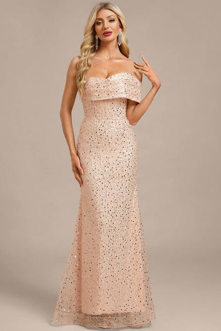 Robe Longue De Soirée Paillettes
