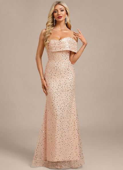 Robe Longue De Soirée Paillettes