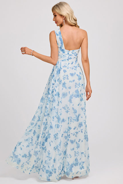 Robe de Soirée Asymétrique Fluide - gallery 5
