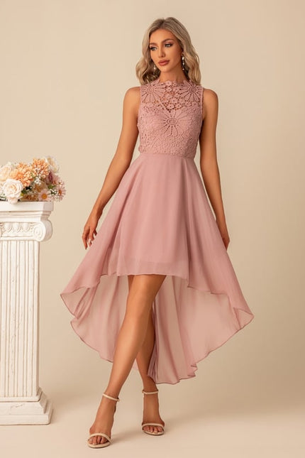 Robe de Soirée Illusion Florale