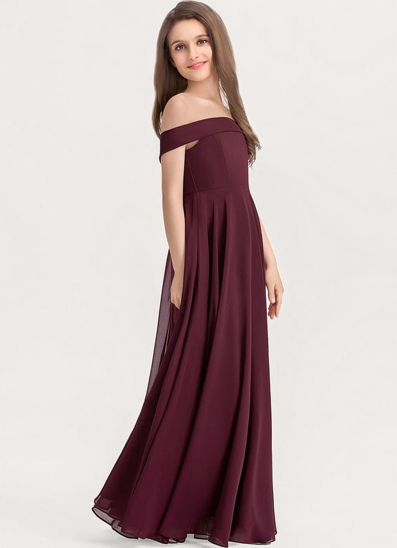 Robe de Soirée Bourgogne Éthéré - gallery 4