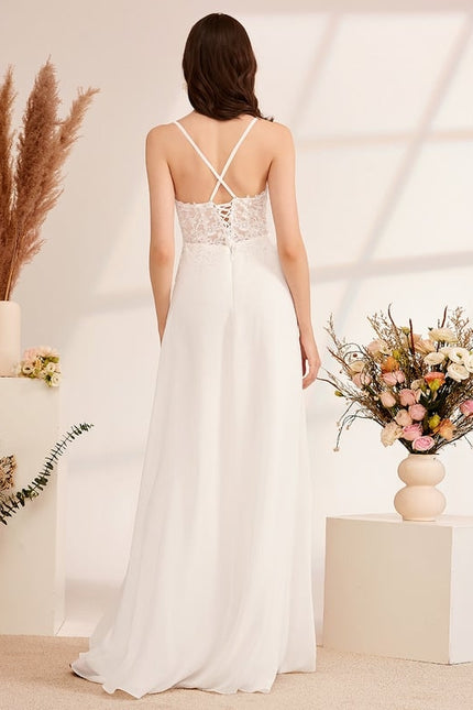 Robe De Mariée Soirée Blanche - gallery 5