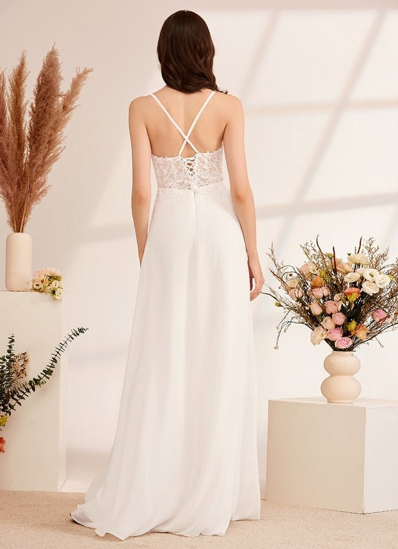 Robe De Mariée Soirée Blanche - gallery 5