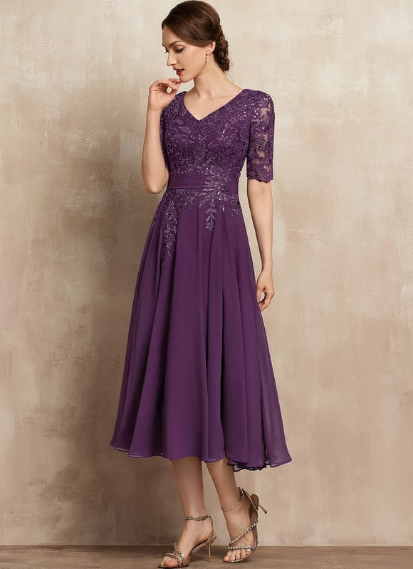 Robe de Soirée Lilac Serenade - gallery 5