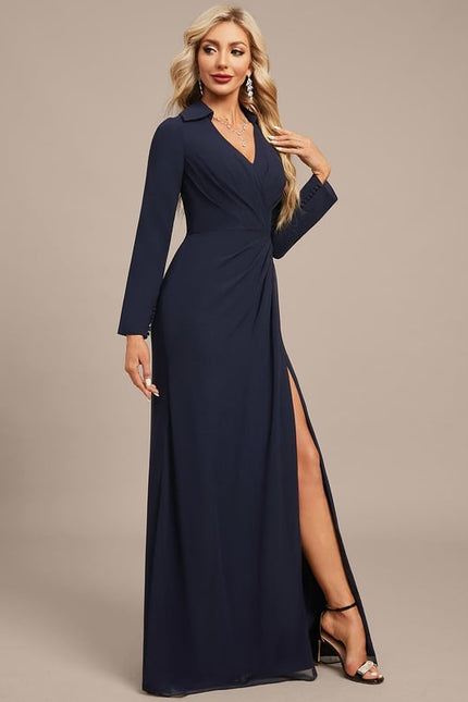 Robe de Soirée Drapeau Élégant - gallery 3