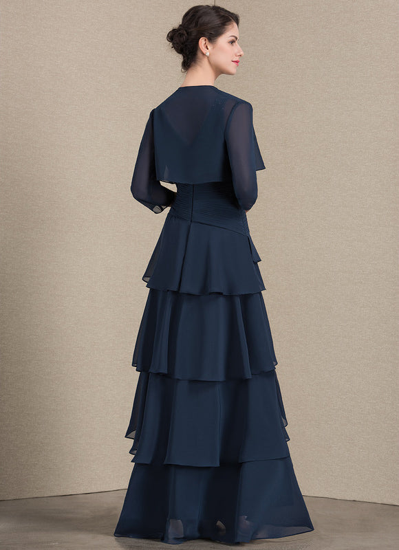 Robe de Soirée Gris Nuageux Chic - gallery 3