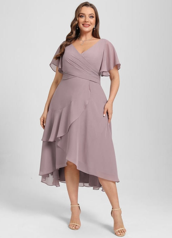 Robe De Soirée Rose Poudrée - gallery 8