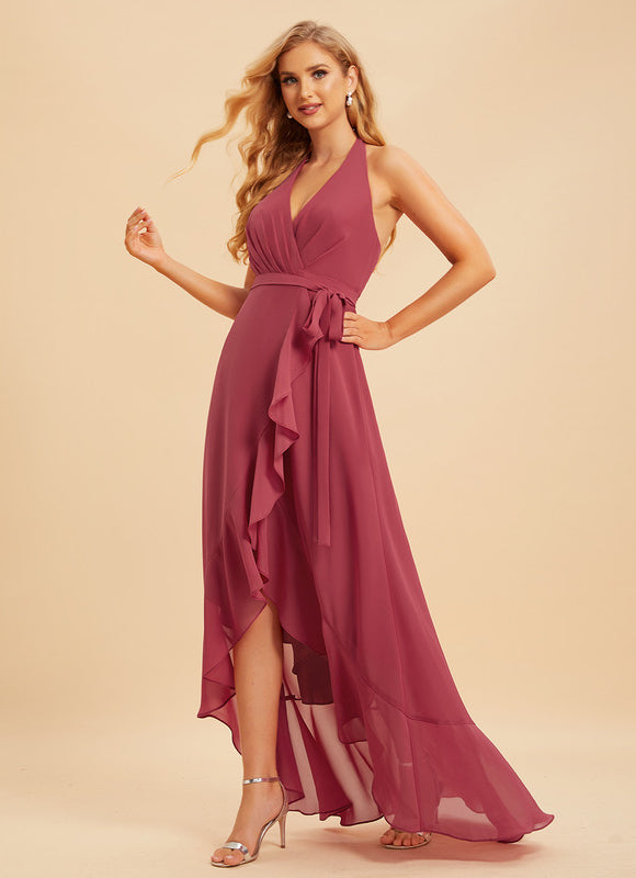 Robe de Soirée Mousseline Aérienne - gallery 7