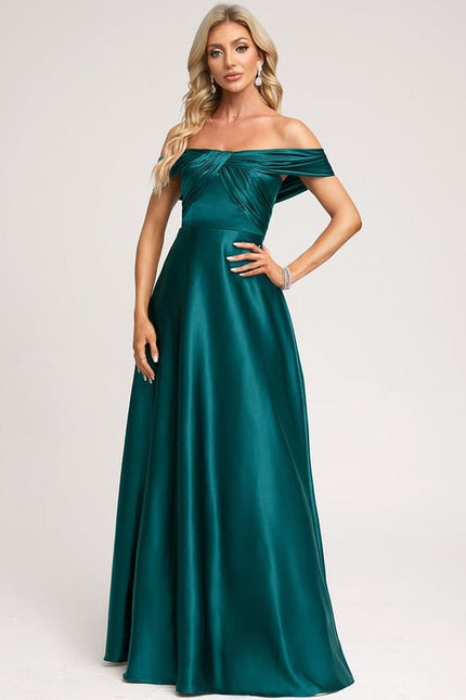 Robe De Soirée Col Bardot - gallery 1