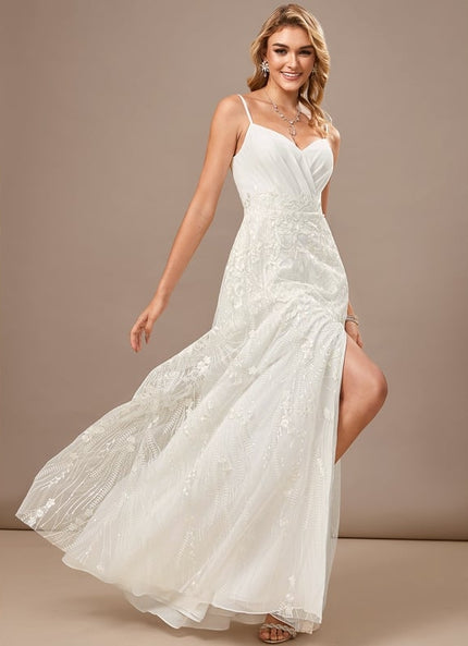Robe de Soirée Éthérée Lumineuse