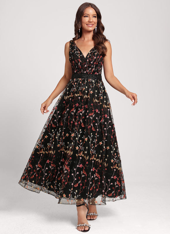 Robe de Soirée Floralité Nocturne - gallery 2