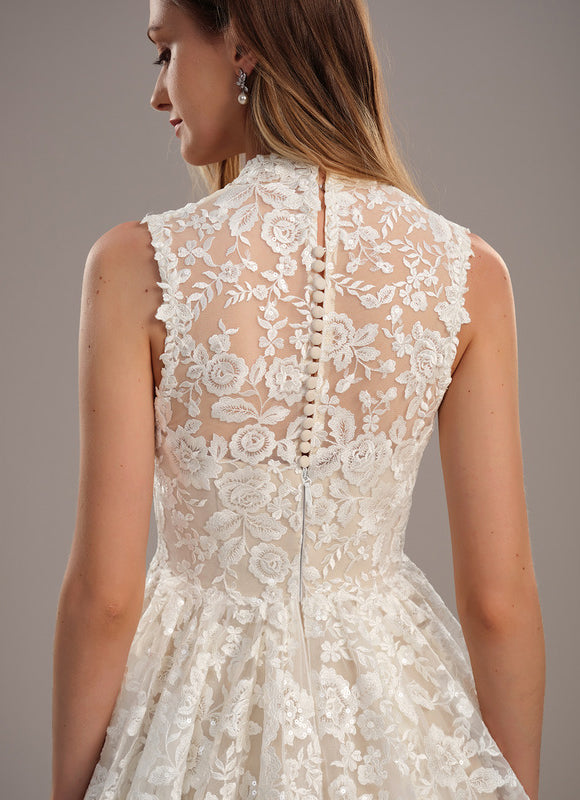 Robe de Soirée Éblouissante Florale - gallery 5