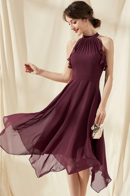 Robe de Soirée Chiffon Flottante