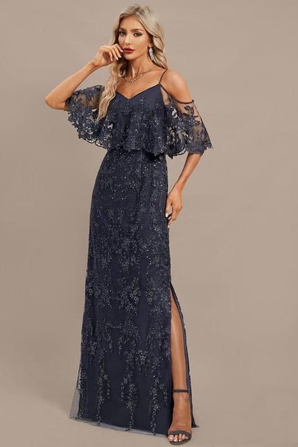 Robe de Soirée Luxe Ébène Couture - gallery 4