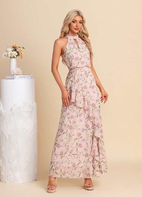 Robe de Soirée Fleurie Aérienne - gallery 5