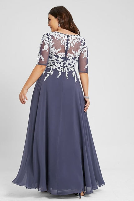 Robe de Soirée Élégance Marine Couture - gallery 5