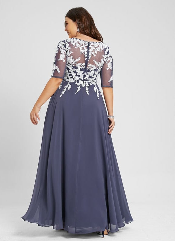 Robe de Soirée Élégance Marine Couture - gallery 5