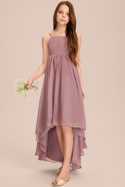 Robe de Soirée Ailée Mauve - gallery 5