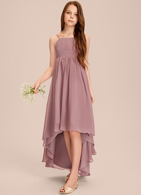 Robe de Soirée Ailée Mauve - gallery 5