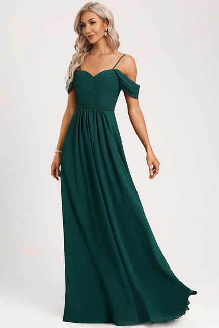 Robe de Soirée Émeraude Volante - gallery 2