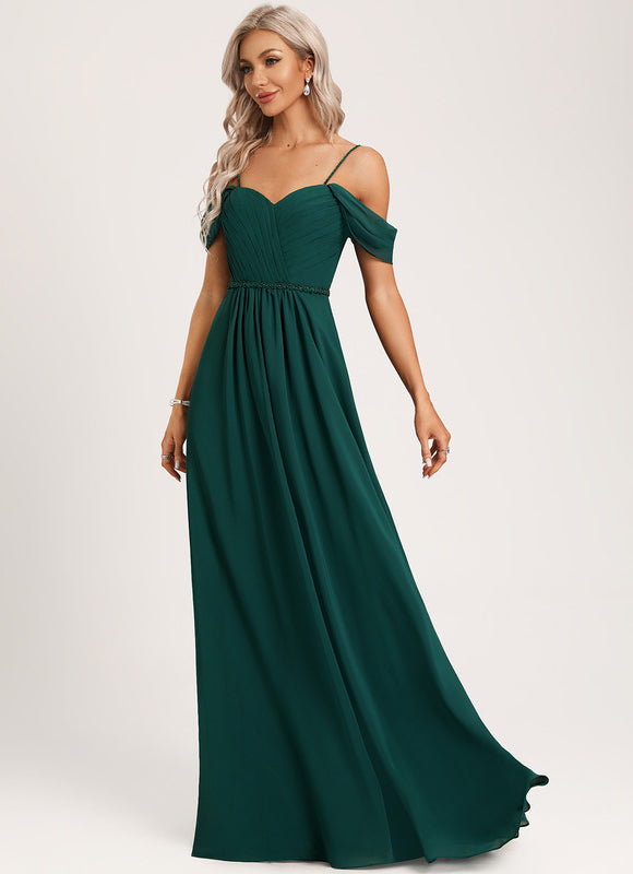 Robe de Soirée Émeraude Volante - gallery 2