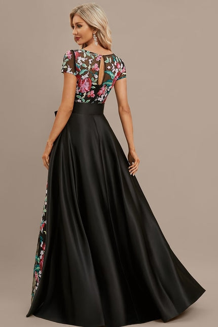 Robe De Soirée Avec Gros Noeud - gallery 4