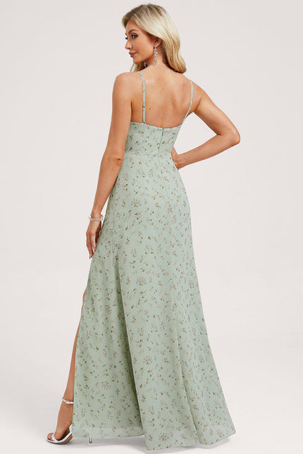Robe De Soirée En Mousseline - gallery 4