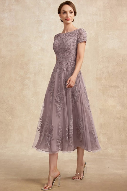 Robe de Soirée Lavande Éthérée - gallery 4