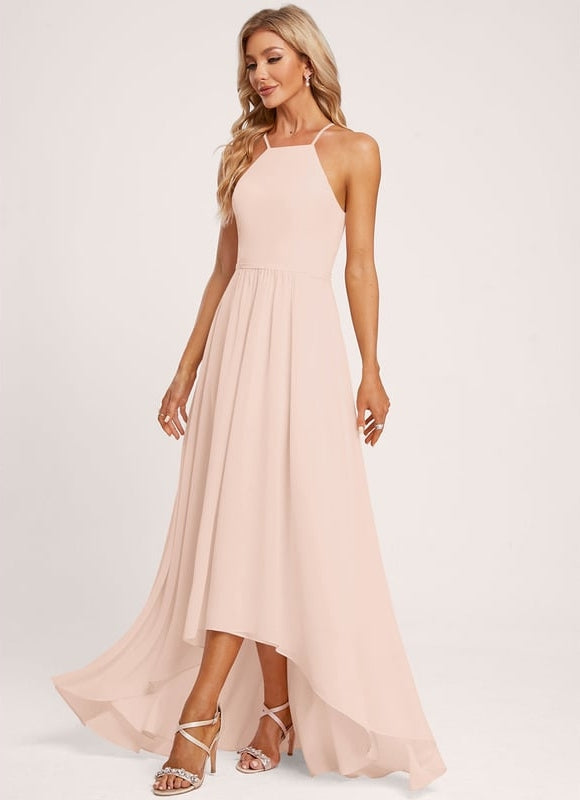 Robe de Soirée Mousseline Aérienne - gallery 5