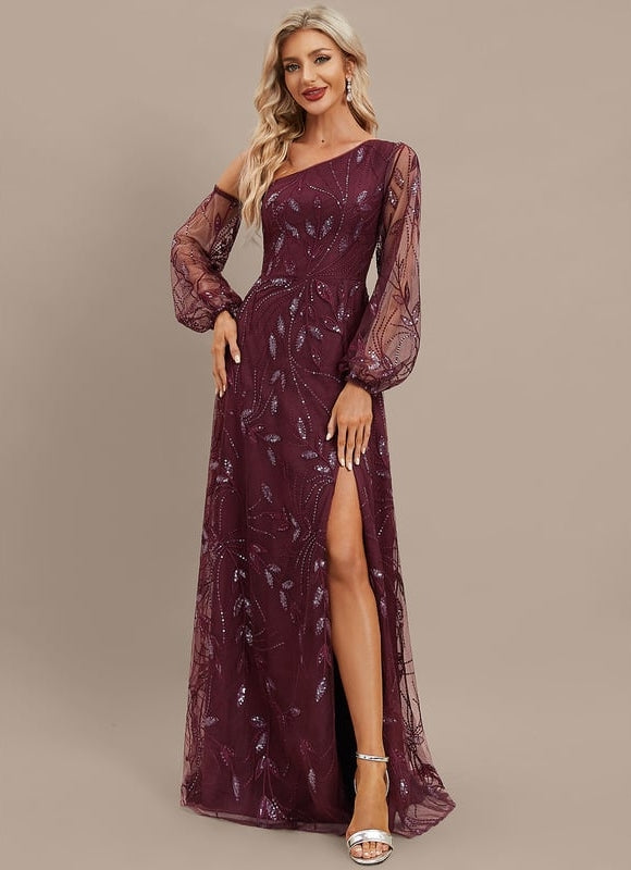 Robe de Soirée Étoile Pourpre - gallery 2