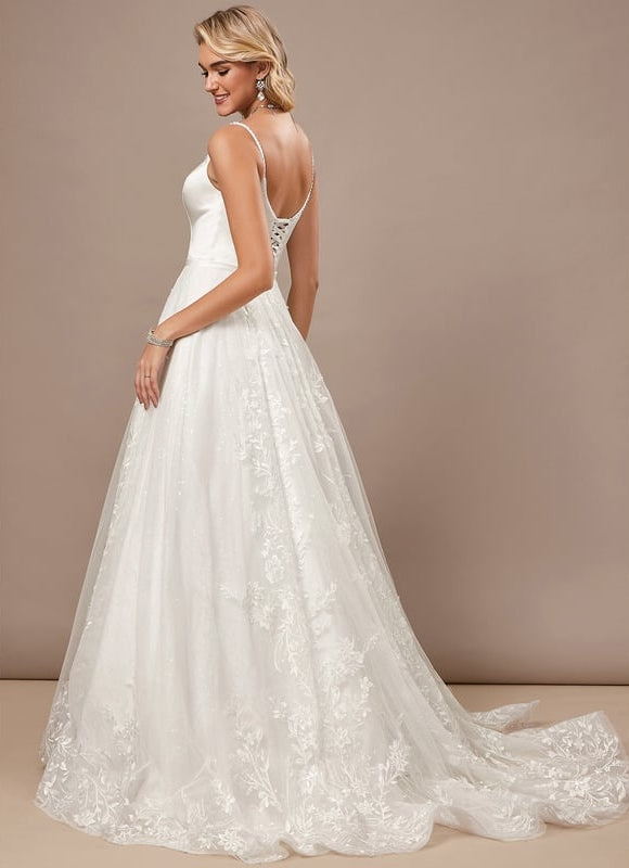 Robe de Soirée Élégance Tulle Perlé - gallery 6