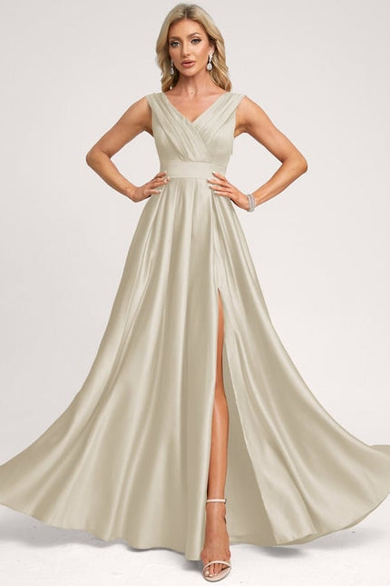 Robe de Soirée Satin Éclairée - gallery 7