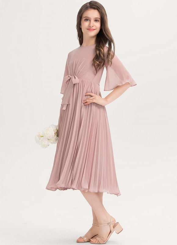 Robe De Soirée Évasée Mi Longue - gallery 3