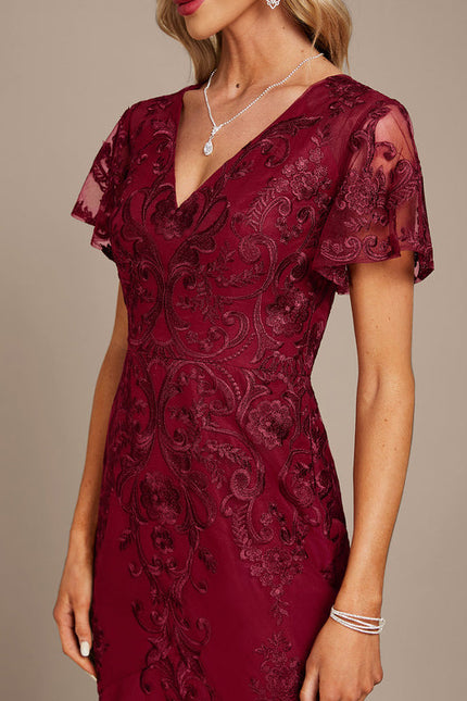 Robe de Soirée Rouge Enchanté - gallery 6